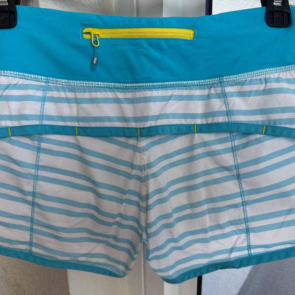 Lululemon Speed Shorts Size 2 - Picture 2 of 3